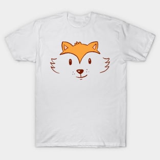 cute fox cartoon T-Shirt